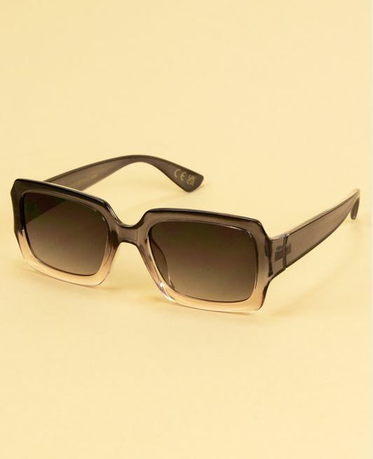 Powder Nova Sunglasses in Grey Fade