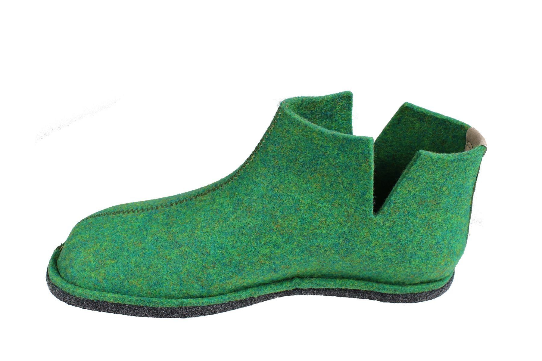 Sanita Haggy Eco- friendly Indoor Shoe in Dark Green