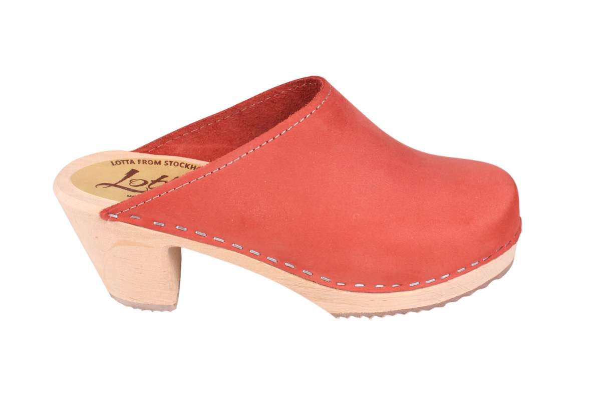 High Classic women's clogs in Persian Plum by Lotta from Stockholm