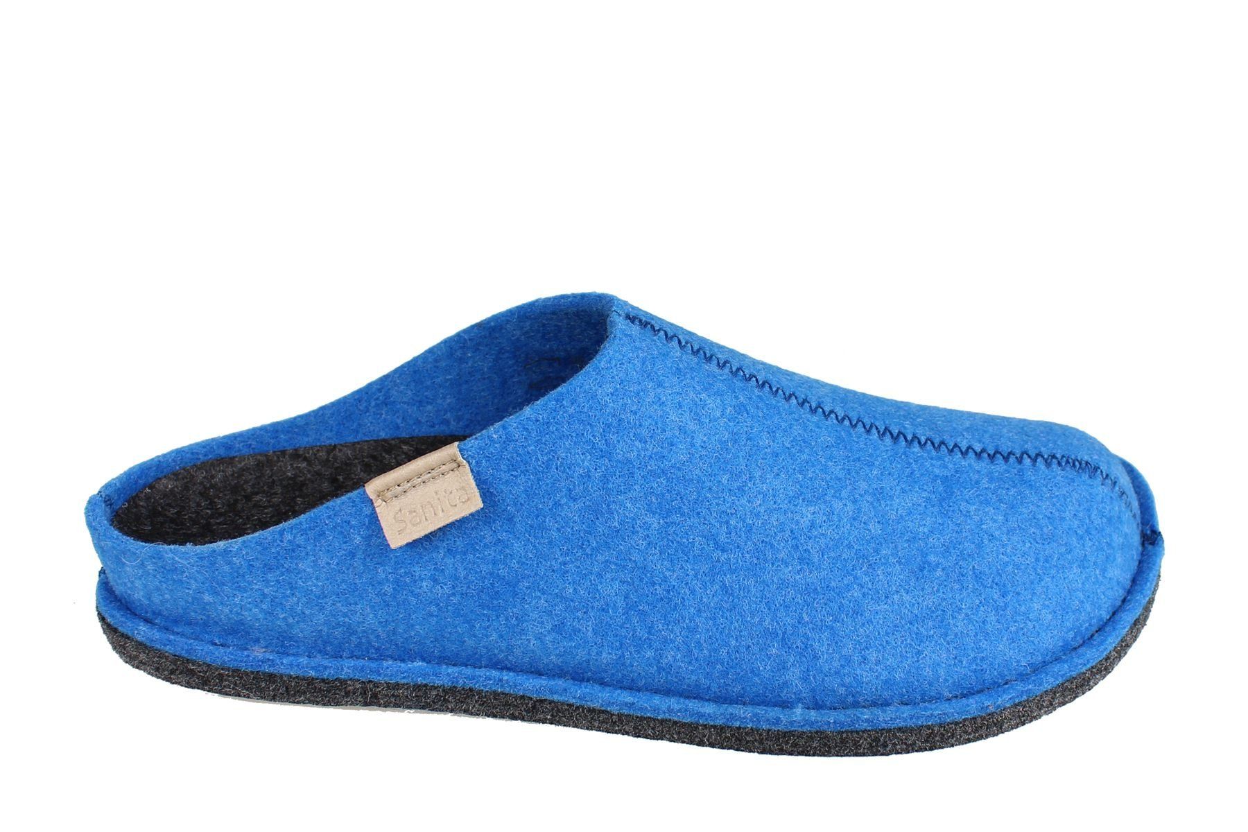 Sanita Hogga Eco- friendly Slip- on Indoor Shoe In Blue