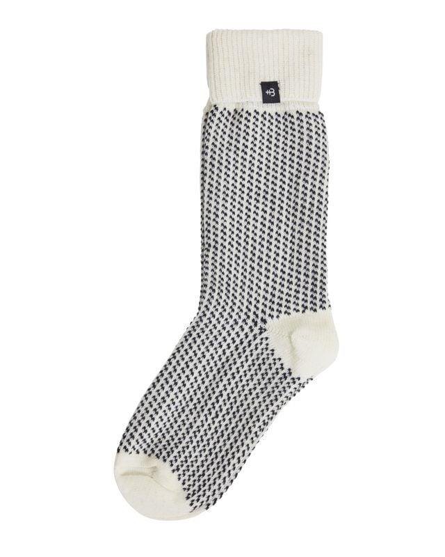 Holebrook Mens Malo Raggsocka in Off White and Navy
