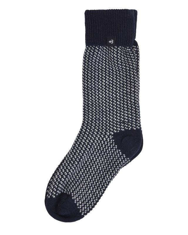 Holebrook Mens Malo Raggsocka in Navy and Off White