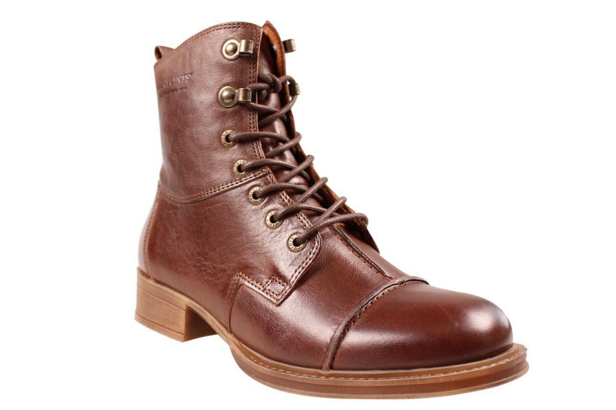 Ten Points Pandora Lace-Up Boot in Brown