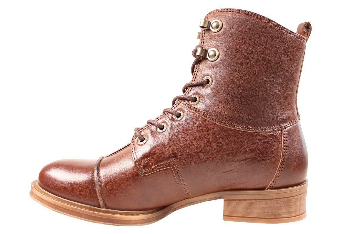 Ten Points Pandora Lace-Up Boot in Brown