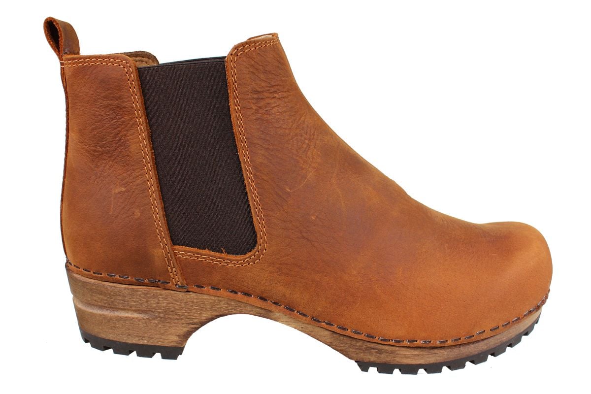 Cognac ankle hotsell boots womens