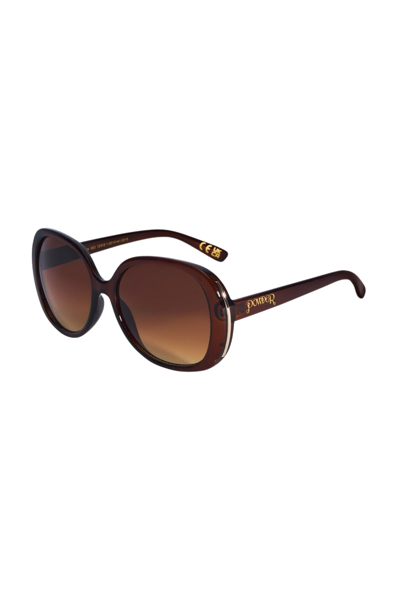 Powder Limited Edition Evelyn Sunglasses in Mahogany