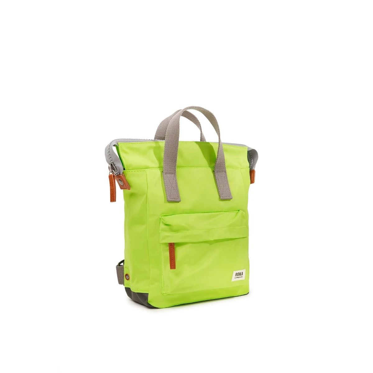 Roka Bantry B Small Bag in Lime side view