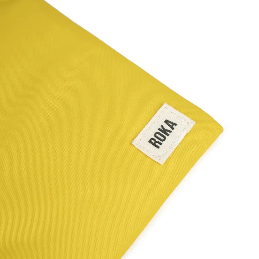 Roka Chelsea Vegan Bags in Mustard, Lotta from Stockholm label