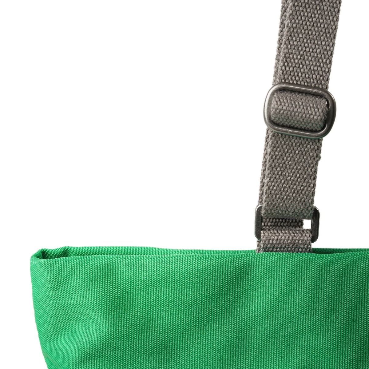 Roka Trafalgar Tote vegan bag in Mountain Green hardware