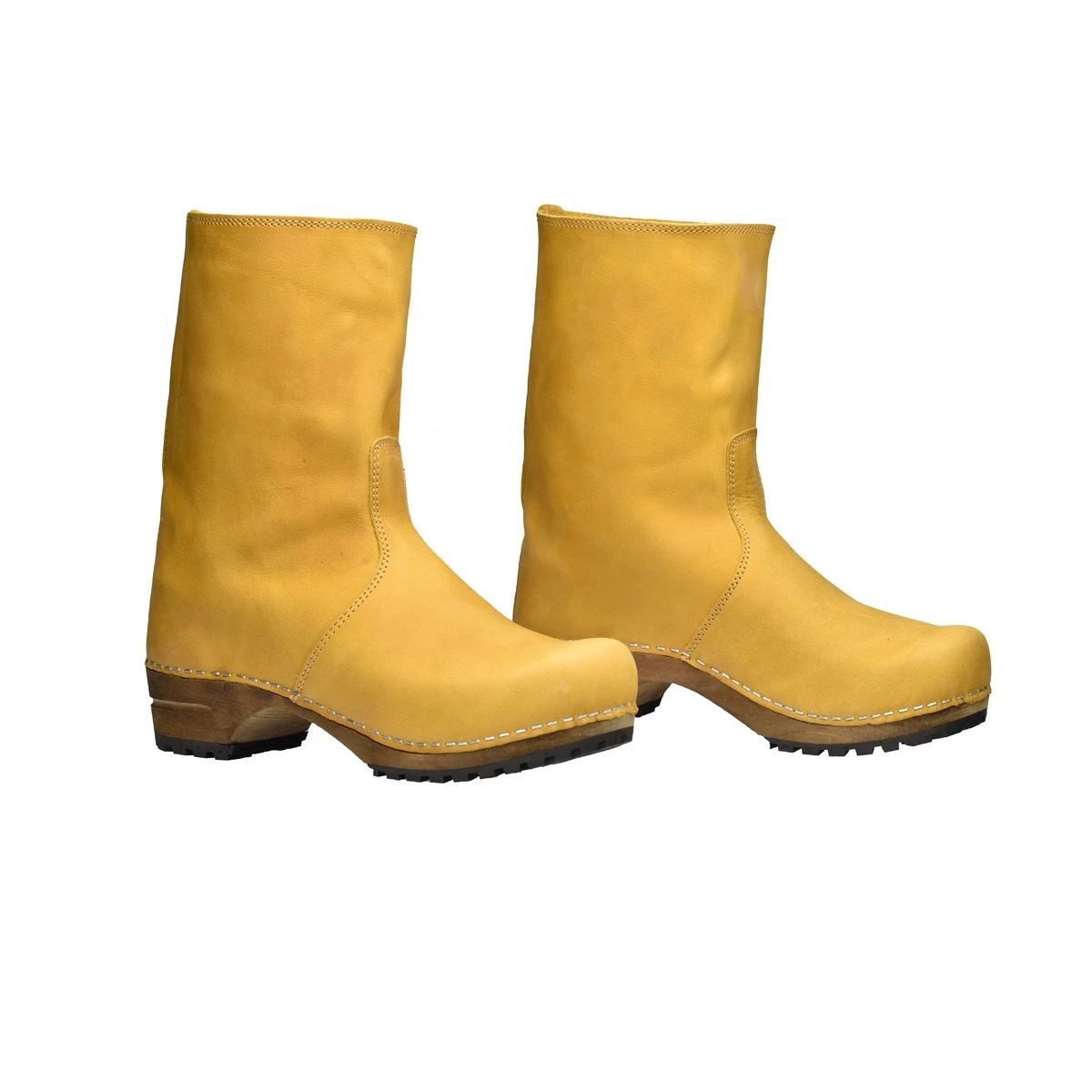 Sanita Clogs Boots Risotto Mustard Lotta from Stockholm